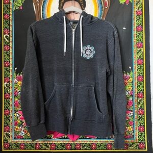 Obey Zip Up Hoodie